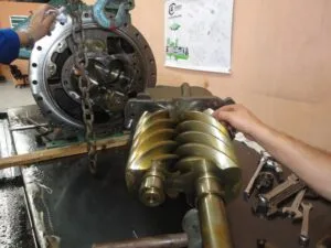 Fusos do compressor — manutenção de compressor Bitzer CSH
