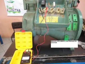 Teste de isolamento — manutenção de compressor Bitzer CSH