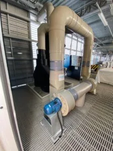 Obra de laboratório, climatização e exaustão — foto 11
