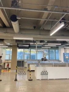 Obra de laboratório, climatização e exaustão — foto 10