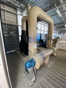 Obra de laboratório, climatização e exaustão — foto 9